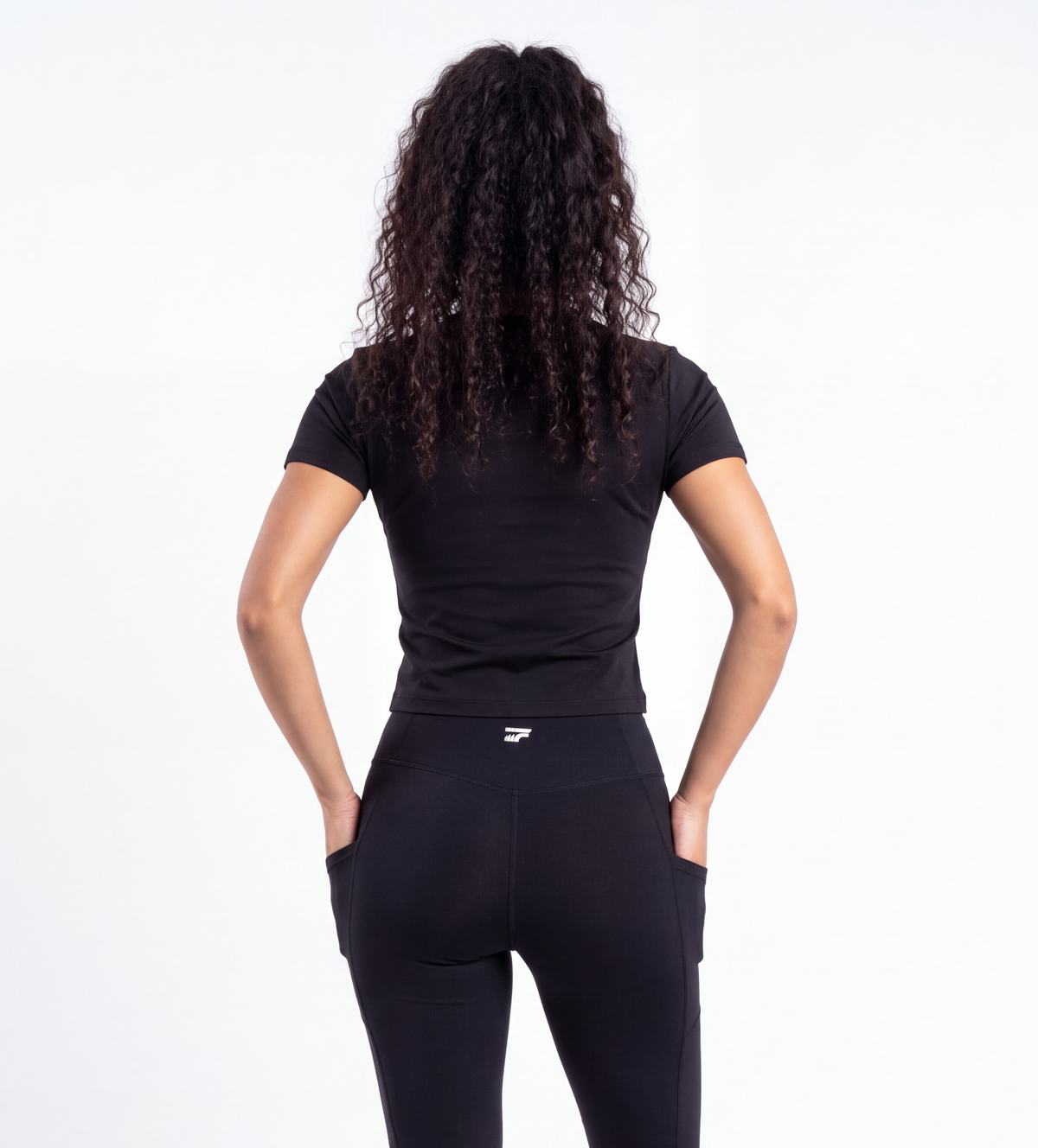 Soft Form Half Sleeve Pocketed Set – Black