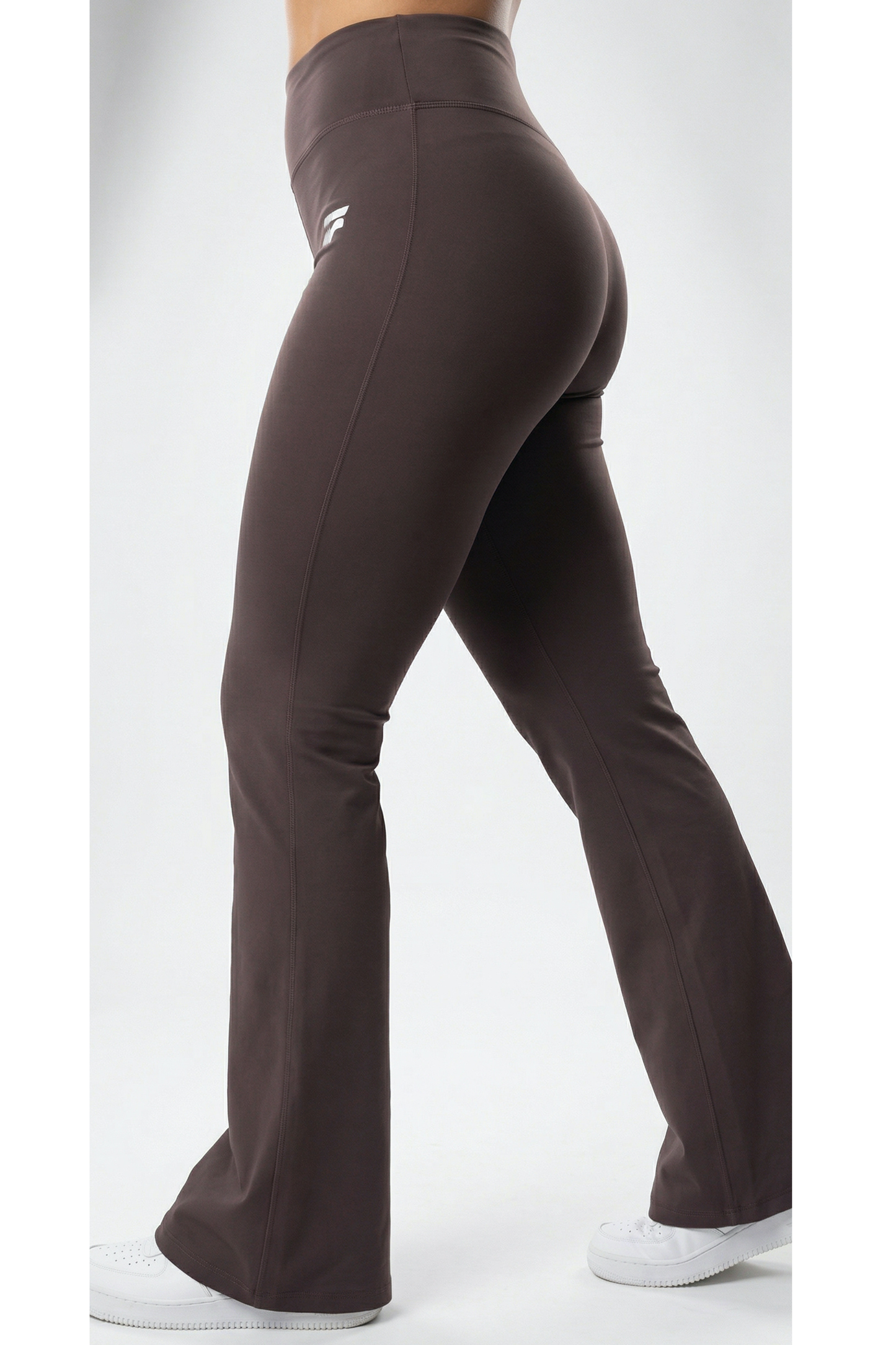 Premium Flare Yoga Pants -Purple Haze