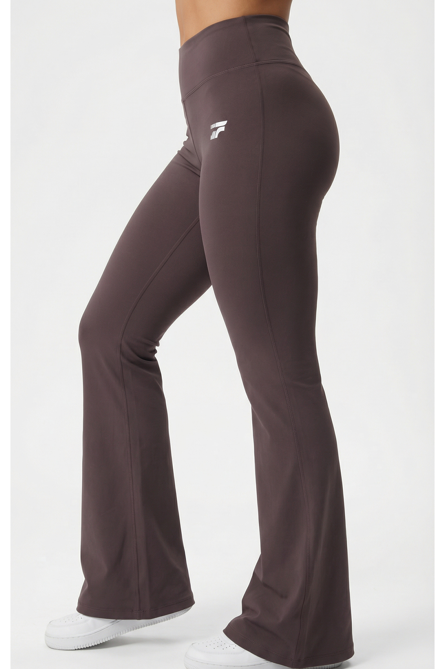 Premium Flare Yoga Pants -Purple Haze