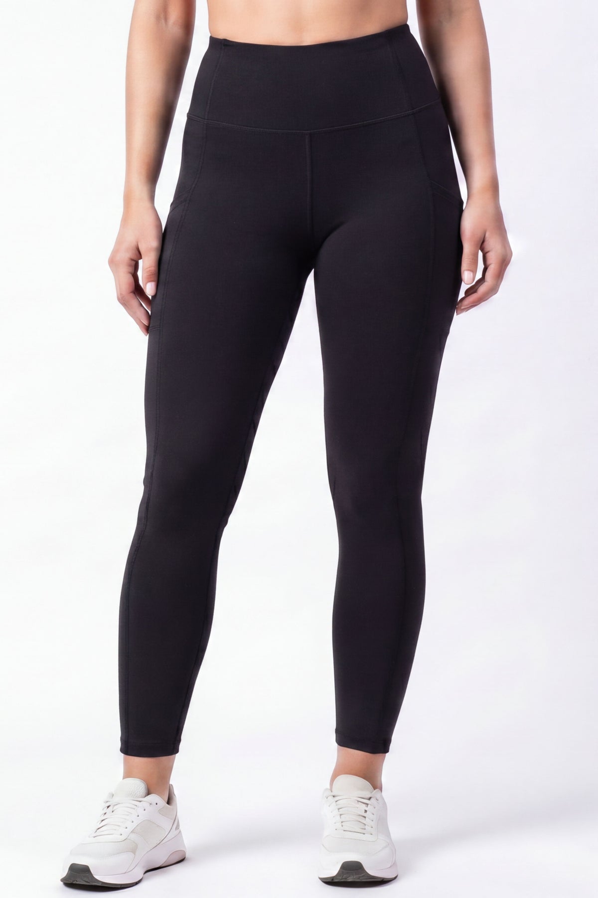 Soft Form Pocketed Leggings - Black