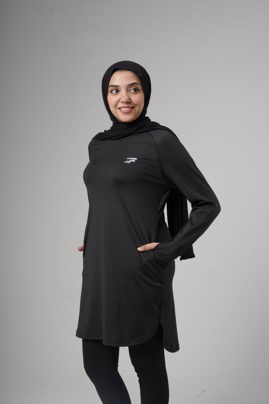 Essential training top - Black