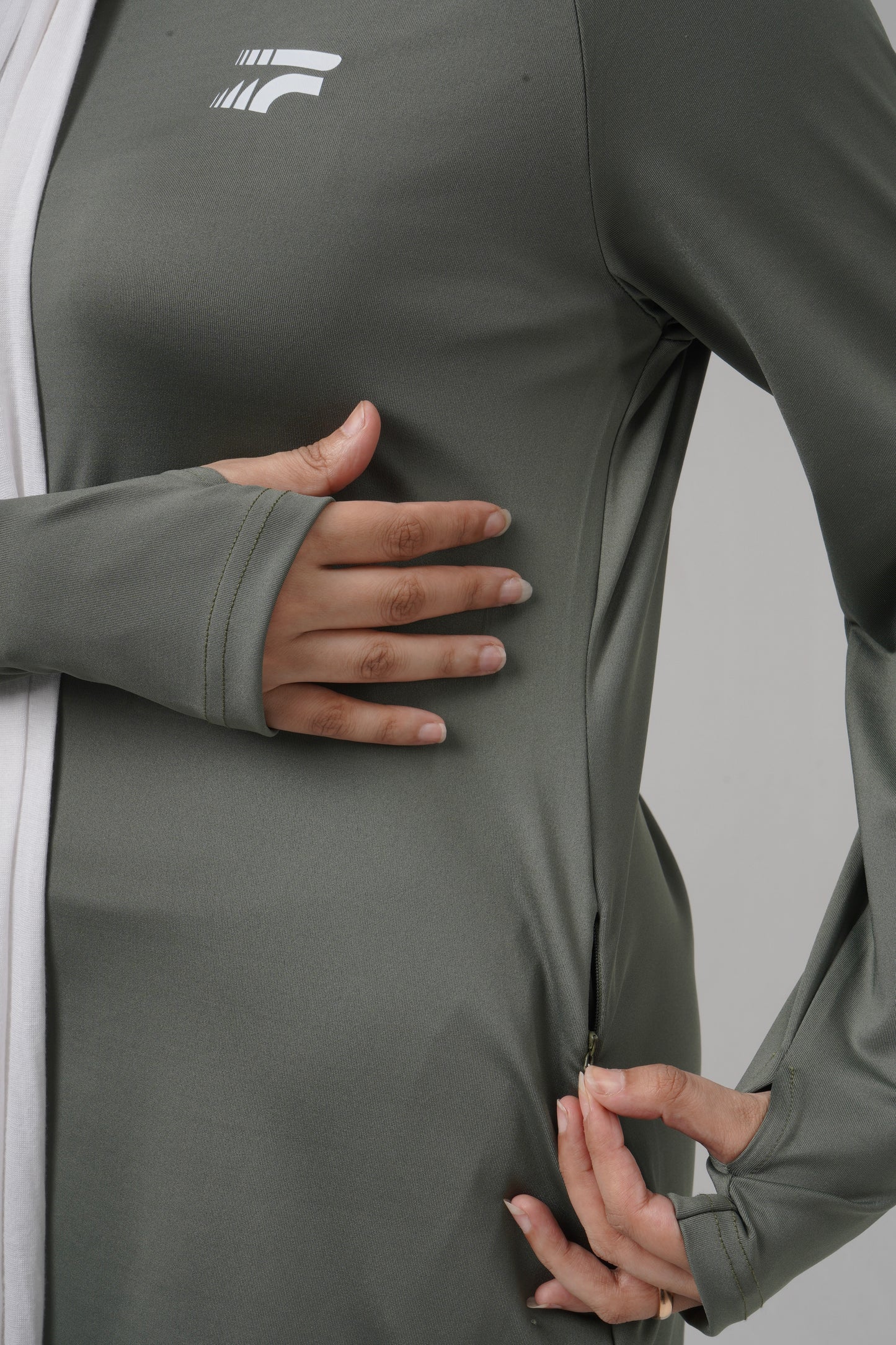 Essential training top - Olive