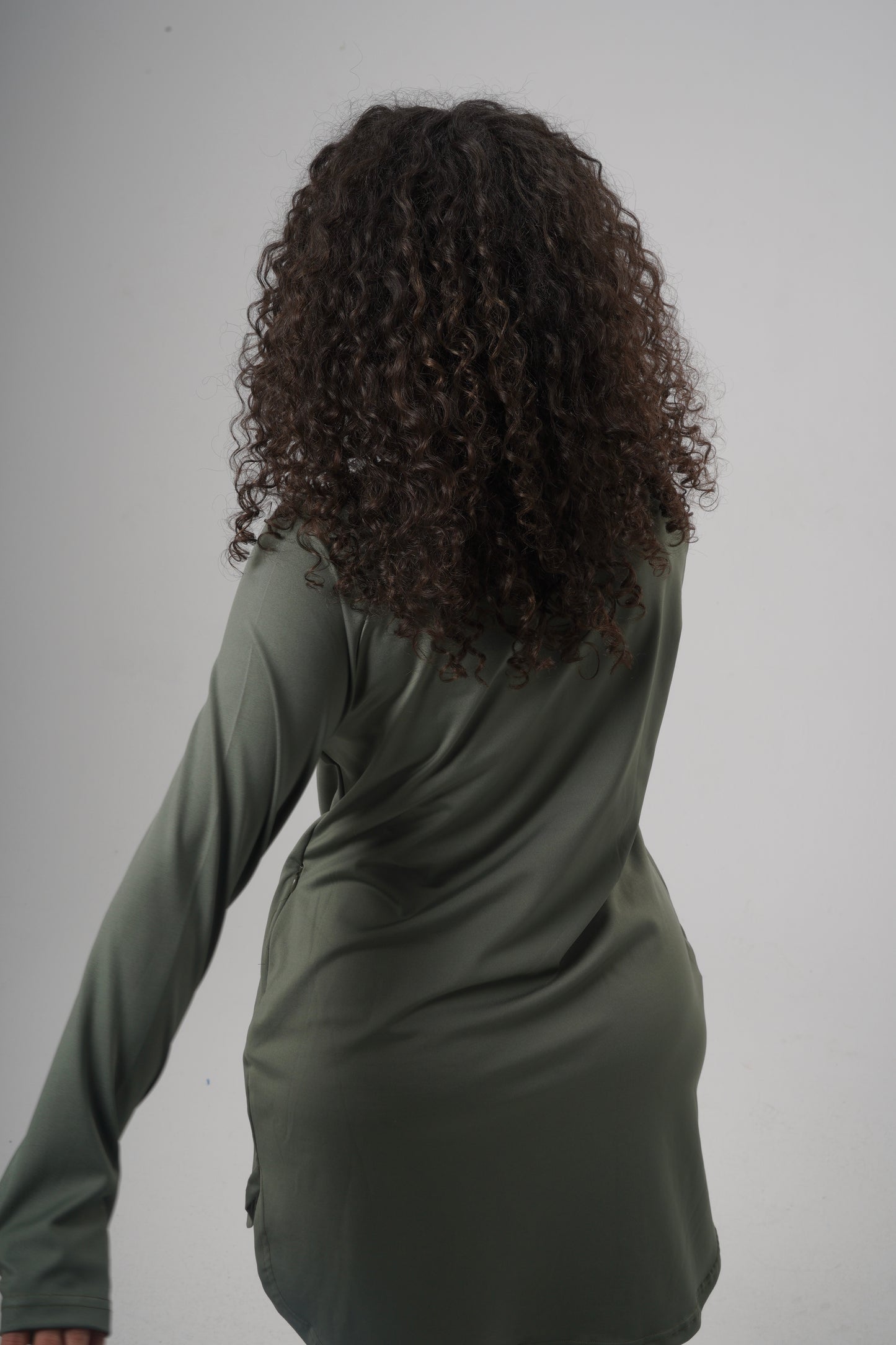 Essential training top - Olive