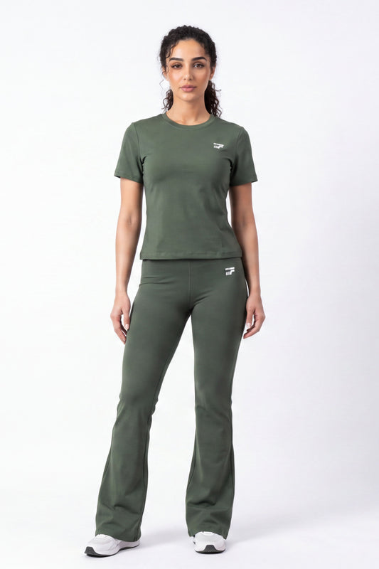Soft Form Half Sleeve Set - Army green