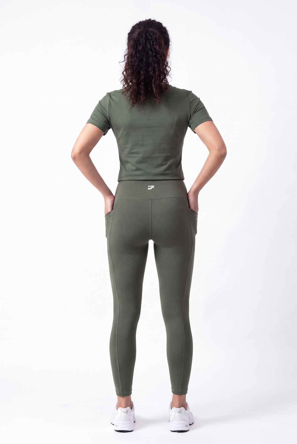 Soft Form Half Sleeve Pocketed Set – Army green