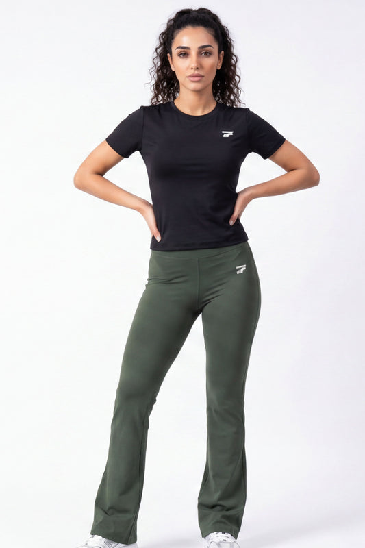 Soft Form Half Sleeve Set -  Black & Army green
